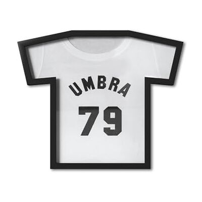 Umbra T-ram jerseyram fotoram för t-shirts och tröjor för barn och små vuxna storlekar, liten, svart Umbra T-ram jerseyram fotoram för t-shirts och tröjor för barn och små vuxna storlekar, liten, svart