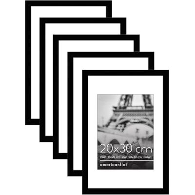 Americanflat 20x30 cm Fotoram med Polerad Plexiglas Set om 2 Använd som 15x20 cm Ram med Passepartout Eller 30x20 cm Ram Utan Passepartout Galleria Collection Galleri Ramar Svart Americanflat 20x30 cm Fotoram med Polerad Plexiglas Set om 2 Använd som 15x20 cm Ram med Passepartout Eller 30x20 cm Ram Utan Passepartout Galleria Collection Galleri Ramar Svart