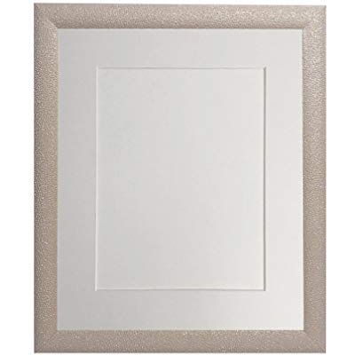 FRAMES BY POST Ramar av POST Glitz rosa fotoram med vit montering 9 x 7 bildstorlek 20 x 5 tum plastglas FRAMES BY POST Ramar av POST Glitz rosa fotoram med vit montering 9 x 7 bildstorlek 20 x 5 tum plastglas