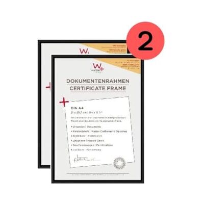 walther design tavelram svart 21 x 29,7 cm (DIN A4) med konstglas dubbelpack, New Lifestyle plastram KVX130BD walther design tavelram svart 21 x 29,7 cm (DIN A4) med konstglas dubbelpack, New Lifestyle plastram KVX130BD