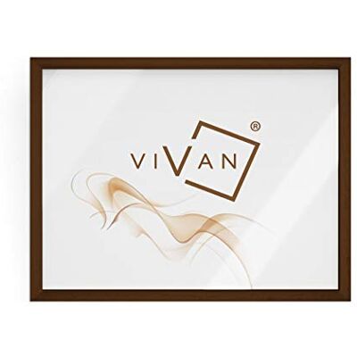 VIVAN Ram, brun (valnöt), bildstorlek A4 VIVAN Ram, brun (valnöt), bildstorlek A4