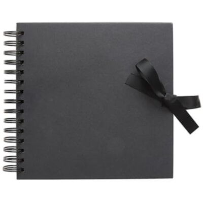 Docrafts Papermania 8x8 tum svart scrapbook - Scrapbook Docrafts Papermania 8x8 tum svart scrapbook - Scrapbook
