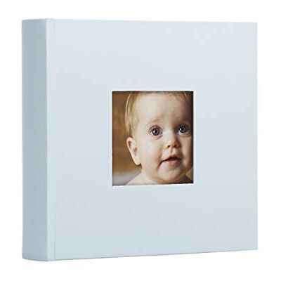 Pearhead Päronhuvud fotoalbum, omtänksam minnesgåva för baby, dop eller dop – 50 sidor, grå med vita prickar Pearhead Päronhuvud fotoalbum, omtänksam minnesgåva för baby, dop eller dop – 50 sidor, grå med vita prickar