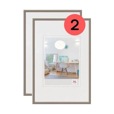 walther design Tavelram stål 20 x 30 cm dubbelpack, New Lifestyle plastram KV030DD walther design Tavelram stål 20 x 30 cm dubbelpack, New Lifestyle plastram KV030DD