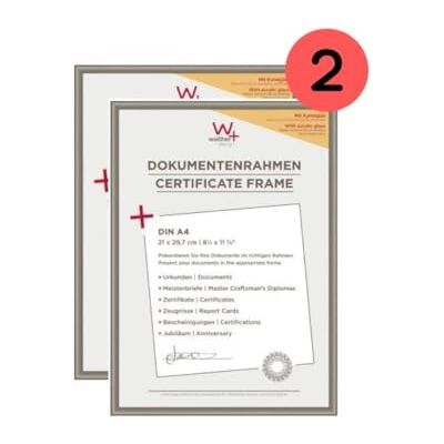 walther design tavelram stål 21 x 29,7 cm (DIN A4) med konstglas dubbelpack, New Lifestyle plastram KVX130DD walther design tavelram stål 21 x 29,7 cm (DIN A4) med konstglas dubbelpack, New Lifestyle plastram KVX130DD