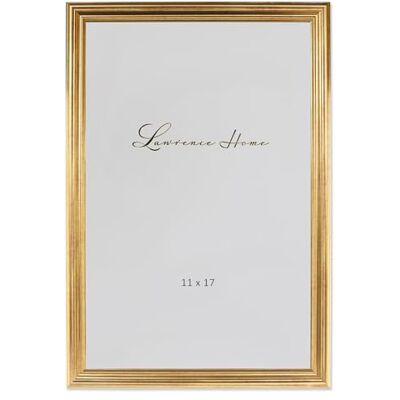 Lawrence Frames Lawrence 536217 11x17 Sutter polerad guld bildram Lawrence Frames Lawrence 536217 11x17 Sutter polerad guld bildram
