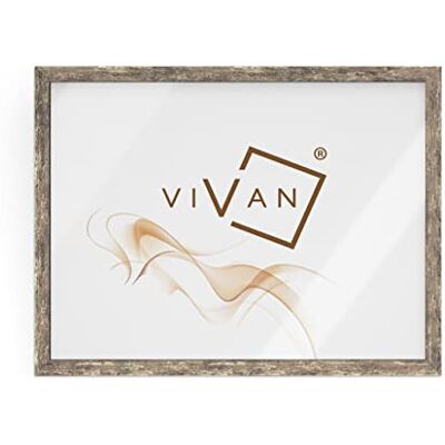 VIVAN Trä affischram med PLEXIGLASS och baksida, silver oxiderad, bildstorlek A3 VIVAN Trä affischram med PLEXIGLASS och baksida, silver oxiderad, bildstorlek A3