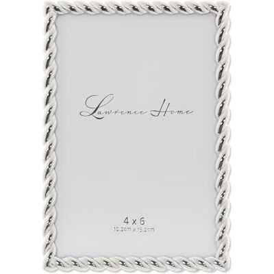 Lawrence Frames Lawrence Ramar, metallram i repdesign, 10 x 15,2 cm, silver Lawrence Frames Lawrence Ramar, metallram i repdesign, 10 x 15,2 cm, silver