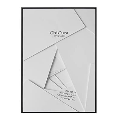 ChiCura Bildram 70x100cm Trä Svart Ram i akrylglas Poster Bildramen Foto Bildramen ChiCura Bildram 70x100cm Trä Svart Ram i akrylglas Poster Bildramen Foto Bildramen