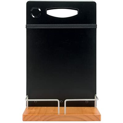 Securit bordstallrikar Table Caddy, med kritbräda, trä, svart, 35 x 22,3 x 20,3 cm Securit bordstallrikar Table Caddy, med kritbräda, trä, svart, 35 x 22,3 x 20,3 cm