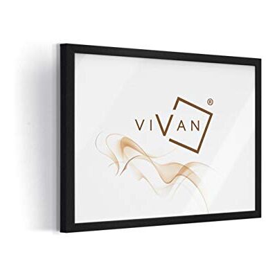 VIVAN ram, svart (matt), A3 VIVAN ram, svart (matt), A3