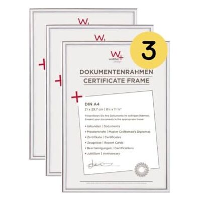 walther design tavelram silver 21 x 29.7 cm (DIN A4) 3-Pack, New Lifestyle plastram KV130S3 walther design tavelram silver 21 x 29.7 cm (DIN A4) 3-Pack, New Lifestyle plastram KV130S3