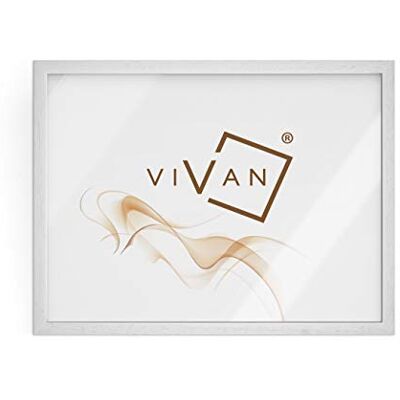 VIVAN Ramruta, trä, matt vit, A4 bildformat VIVAN Ramruta, trä, matt vit, A4 bildformat