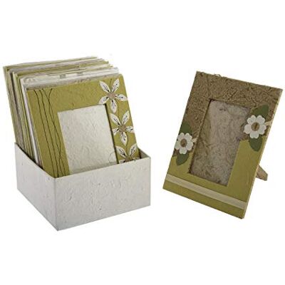 Pandecor Display 12 fotoram papper mullbär naturlig 17 x 22 cm Pandecor Display 12 fotoram papper mullbär naturlig 17 x 22 cm