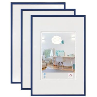 walther design Tavelram Blå 20 x 30 cm 3-pack, New Lifestyle plastram KV030L3 walther design Tavelram Blå 20 x 30 cm 3-pack, New Lifestyle plastram KV030L3