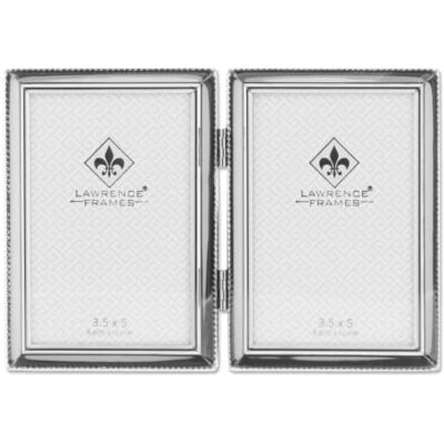 Lawrence Frames Lawrence ramar 11635D metallram, 3,5 x 5 dubbel, silver Lawrence Frames Lawrence ramar 11635D metallram, 3,5 x 5 dubbel, silver