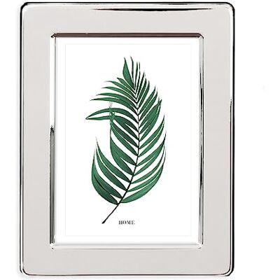 INOV8 Inramning fläckbeständig, silverpläterad bildram – smal kantdesign för 15 x 10 cm (6 x 4 tum) foto INOV8 Inramning fläckbeständig, silverpläterad bildram – smal kantdesign för 15 x 10 cm (6 x 4 tum) foto