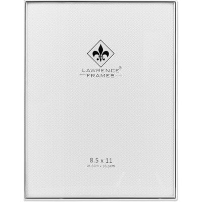 Lawrence Frames Metal 650081 Fotoram, 21 x 28 cm (8,5 x 11 tum), silver Lawrence Frames Metal 650081 Fotoram, 21 x 28 cm (8,5 x 11 tum), silver
