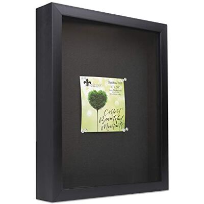 Lawrence Frames Lawrence ramar skugglåda ram 11x14 Svart Lawrence Frames Lawrence ramar skugglåda ram 11x14 Svart