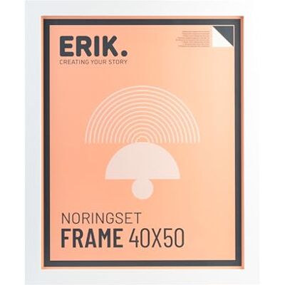 Grupo Erik 40x50 Picture Frame White Photo Frames Wall, Large Picture Frames 50cm x 40cm, Family Photo Frame, Art Wall Decor New Home Gifts, Home Decor Gifts Grupo Erik 40x50 Picture Frame White Photo Frames Wall, Large Picture Frames 50cm x 40cm, Family Photo Frame, Art Wall Decor New Home Gifts, Home Decor Gifts