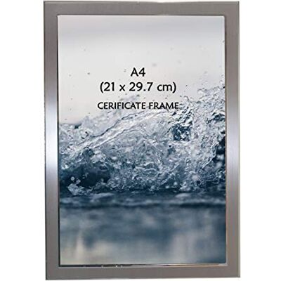Shudehill Giftware Shudehill Klassisk bildram, A4, 53,3 x 74,9 cm, silver Shudehill Giftware Shudehill Klassisk bildram, A4, 53,3 x 74,9 cm, silver