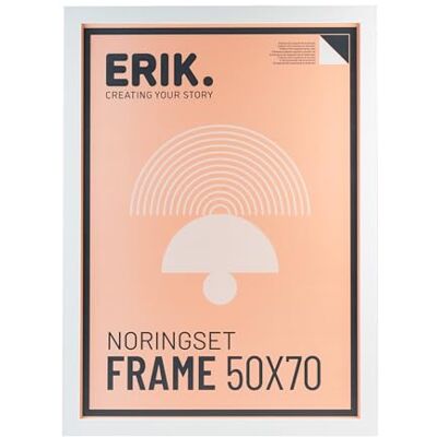 Grupo Erik 50x70 Picture Frame White Photo Frames Wall, Large Picture Frames 50cm x 70cm, Family Photo Frame, Art Wall Decor New Home Gifts, Home Decor Gifts Grupo Erik 50x70 Picture Frame White Photo Frames Wall, Large Picture Frames 50cm x 70cm, Family Photo Frame, Art Wall Decor New Home Gifts, Home Decor Gifts