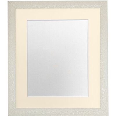 FRAMES BY POST Ramar av post Glitz grädde fotoram med elfenbensfäste 45 x 30 cm bildstorlek 14 x 8 tum plastglas FRAMES BY POST Ramar av post Glitz grädde fotoram med elfenbensfäste 45 x 30 cm bildstorlek 14 x 8 tum plastglas