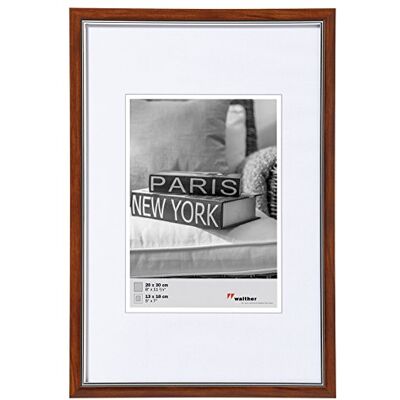 walther design Classic Style Kst.-ram, 40 x 50 cm, valnöt walther design Classic Style Kst.-ram, 40 x 50 cm, valnöt