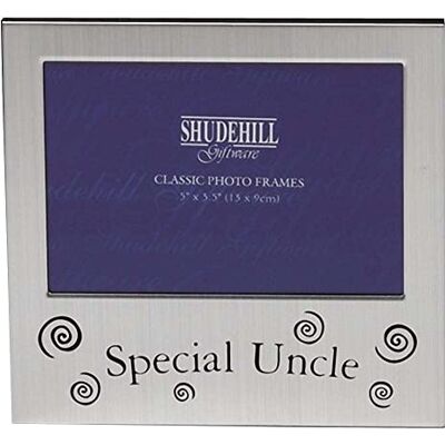 Shudehill Giftware Shudehill presentartiklar fotoram Photo Size 5" x 3.5" SILVER Shudehill Giftware Shudehill presentartiklar fotoram Photo Size 5" x 3.5" SILVER
