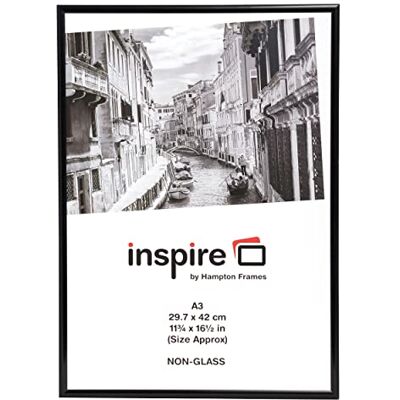 Hampton Frames The Photo Album Company Backloader Fotoram, Svart, A3 Hampton Frames The Photo Album Company Backloader Fotoram, Svart, A3