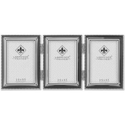 Lawrence Frames Lawrence ramar – 11623T Lawrence metallram, 2,5 x 3,5 trippel, silver Lawrence Frames Lawrence ramar – 11623T Lawrence metallram, 2,5 x 3,5 trippel, silver