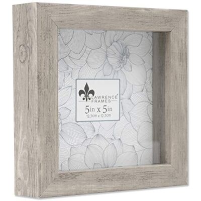 Lawrence Frames Tittskåpsram, 12,7 x 12,7 cm, naturgrå Lawrence Frames Tittskåpsram, 12,7 x 12,7 cm, naturgrå
