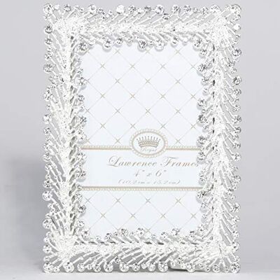 Lawrence Frames Lawrence ramar bildram, metall, silver, 4 x 6 Lawrence Frames Lawrence ramar bildram, metall, silver, 4 x 6