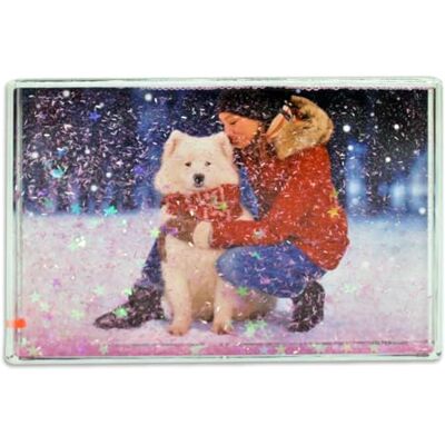 Adventa konfetti fotoram block klar 4 x 6 (rosa) Adventa konfetti fotoram block klar 4 x 6 (rosa)