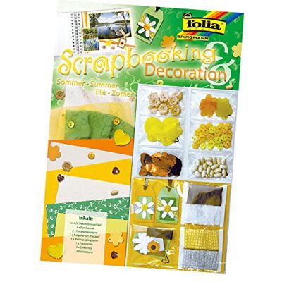 folia 12100 – scrapbooking deco set – sommar, dekommaterial perfekt för att designa fotoalbum folia 12100 – scrapbooking deco set – sommar, dekommaterial perfekt för att designa fotoalbum