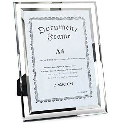 Giftgarden Bildram A4 glas stor bröllop vänner familj fotoram dokument ram Giftgarden Bildram A4 glas stor bröllop vänner familj fotoram dokument ram