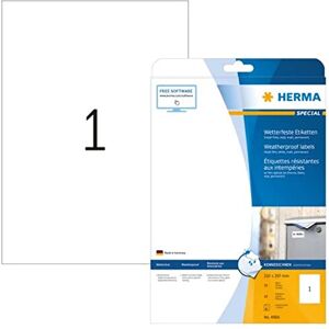 HERMA Vita Väderbeständiga Inkjet-etiketter - Etiketter HERMA Vita Väderbeständiga Inkjet-etiketter - Etiketter