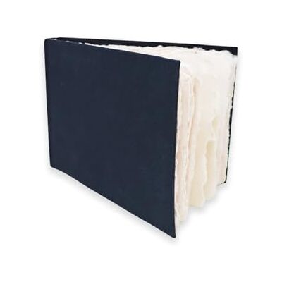 Artway Indigo Skissbok av Bomullsraggpapper A5 Landskap 70 Sidor/35 Blad av 250 gsm Papper av 100% Bomullsraggpapper Med Medelhög Textur 100% Handgjort Artway Indigo Skissbok av Bomullsraggpapper A5 Landskap 70 Sidor/35 Blad av 250 gsm Papper av 100% Bomullsraggpapper Med Medelhög Textur 100% Handgjort