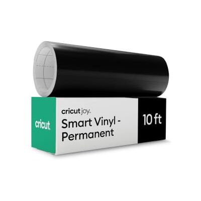 Cricut Smart Vinyl Permanent, svart, 14 cm x 3 m Bulk (1) Cricut Smart Vinyl Permanent, svart, 14 cm x 3 m Bulk (1)