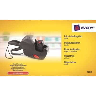 Avery Zweckform PL1/8 Prismärkare Grå, 165 x 280 x 75 mm Avery Zweckform PL1/8 Prismärkare Grå, 165 x 280 x 75 mm