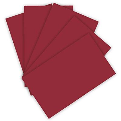 folia tonpapper 130 g/m², tontepapper i mörkröd, DIN A3, 50 ark, som utgångspunkt för många pysselarbeten folia tonpapper 130 g/m², tontepapper i mörkröd, DIN A3, 50 ark, som utgångspunkt för många pysselarbeten