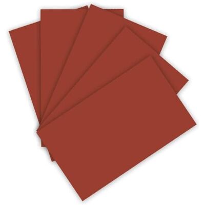 folia 6374 tonpapper 130 g/m², tontepapper i rödbrun, DIN A3, 50 ark, som bas för många pysselarbeten folia 6374 tonpapper 130 g/m², tontepapper i rödbrun, DIN A3, 50 ark, som bas för många pysselarbeten