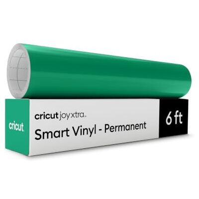 Cricut Smart Vinyl Permanent, gräsgrön, 24 cm x 1,8 m Bulk (1) Cricut Smart Vinyl Permanent, gräsgrön, 24 cm x 1,8 m Bulk (1)