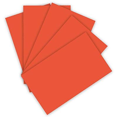 folia 6122/4/40 tonkartong 220 g/m², kartong i orange, DIN A4, 100 blad, som bas för många pysselarbeten folia 6122/4/40 tonkartong 220 g/m², kartong i orange, DIN A4, 100 blad, som bas för många pysselarbeten