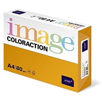 IMAGE Bild Coloraction Mid Orange (Venezia) A4 210x297mm 80gm2 fsc4 500sh/RM 5rm/BX IMAGE Bild Coloraction Mid Orange (Venezia) A4 210x297mm 80gm2 fsc4 500sh/RM 5rm/BX