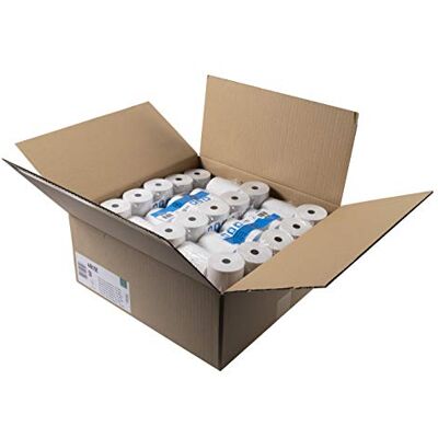 Exacompta 50 Rullar Kassa 80mmx68mm 1 Lager 48g/m² Längd 70 m Exacompta 50 Rullar Kassa 80mmx68mm 1 Lager 48g/m² Längd 70 m