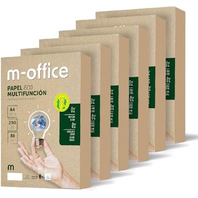 M-office Återvunnet A4-Papper - 250 Ark, 80g/m² M-office Återvunnet A4-Papper - 250 Ark, 80g/m²