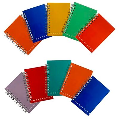 Pigna 02175655 M anteckningsbok Midi spiralbunden utan hål och mikroperforering, 70 ark, 10 x 15 cm Pigna 02175655 M anteckningsbok Midi spiralbunden utan hål och mikroperforering, 70 ark, 10 x 15 cm