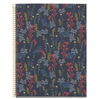 Miquelrius Linjerad A4-anteckningsbok, anteckningsbok med 100 ark i 4 färger att organisera, 70 g/m² ogenomträngligt papper, 4 arkivborrar, spiral, natt Miquelrius Linjerad A4-anteckningsbok, anteckningsbok med 100 ark i 4 färger att organisera, 70 g/m² ogenomträngligt papper, 4 arkivborrar, spiral, natt