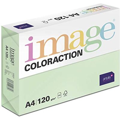 IMAGE Bild Coloraction Pastellgrön (skog) A4 210 x 297 mm 120 gm2 fsc4 250sh/RM 5rm/BX IMAGE Bild Coloraction Pastellgrön (skog) A4 210 x 297 mm 120 gm2 fsc4 250sh/RM 5rm/BX